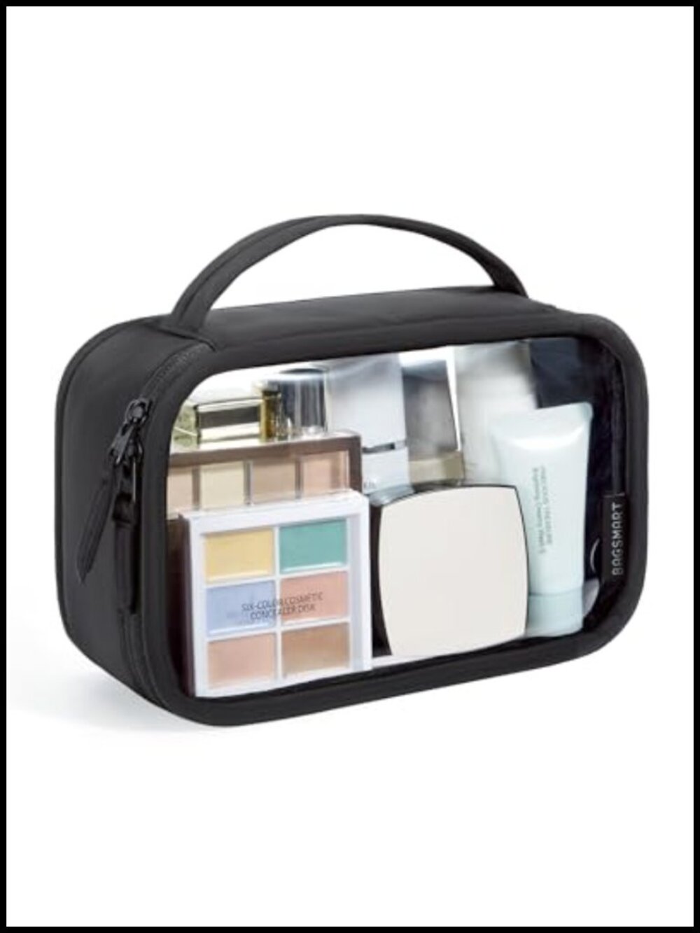 TSA Approved Clear Toiletry Bag Large Opening Travel Makeup Bag